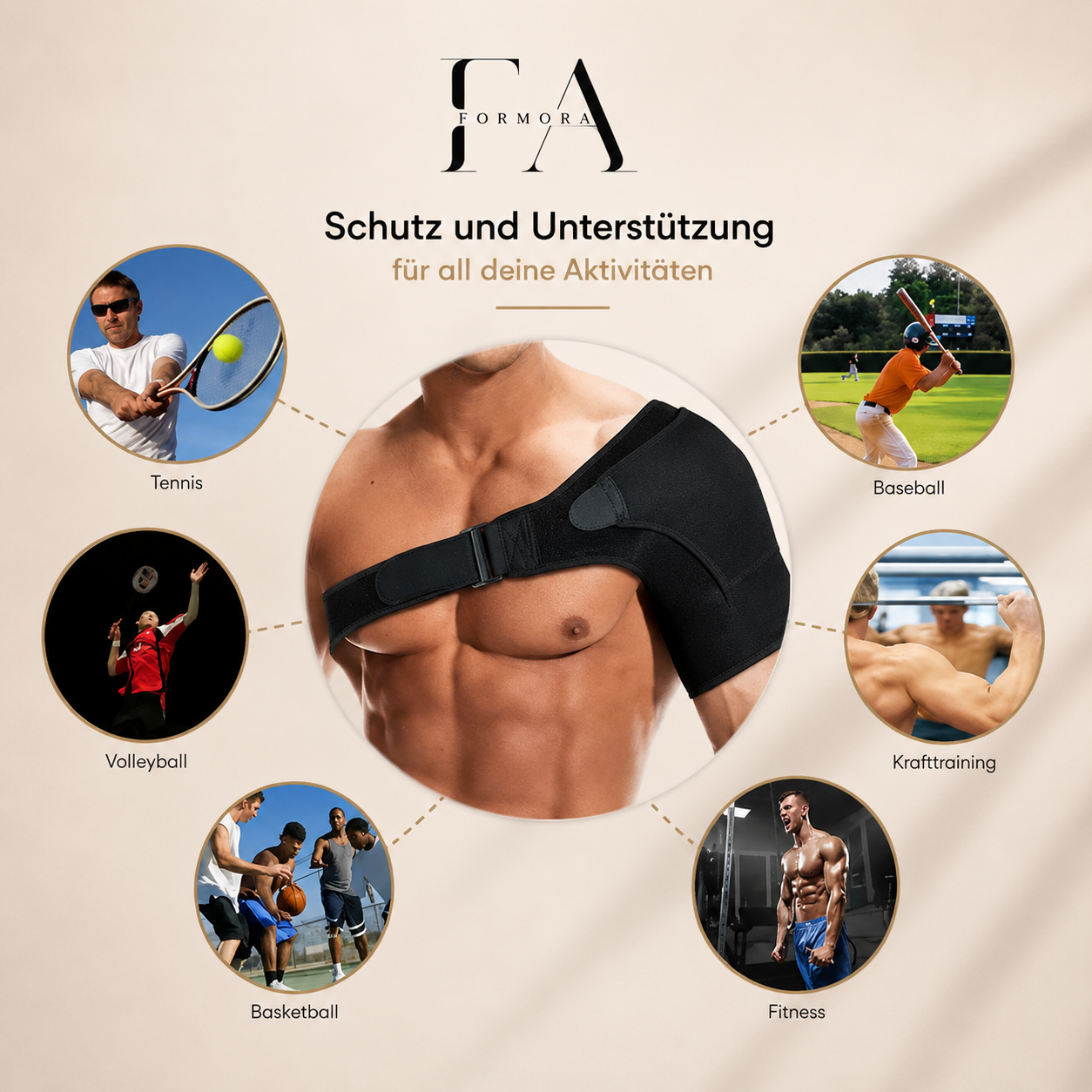 FORMORA™ Schulterbandage