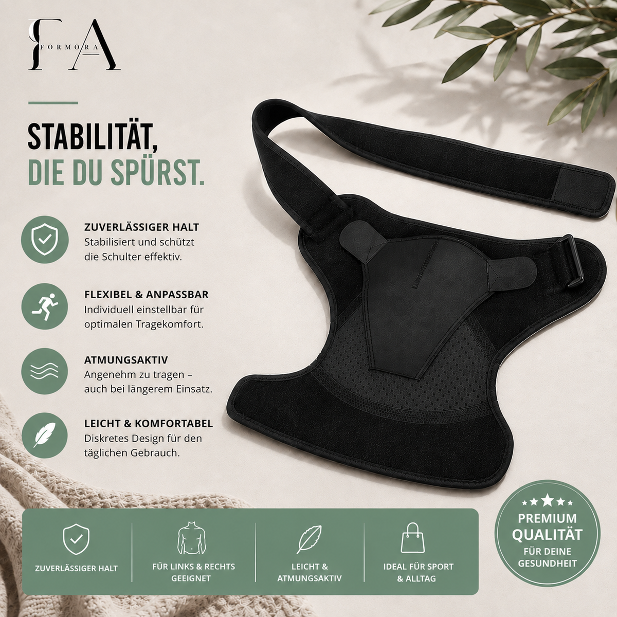 FORMORA™ Schulterbandage